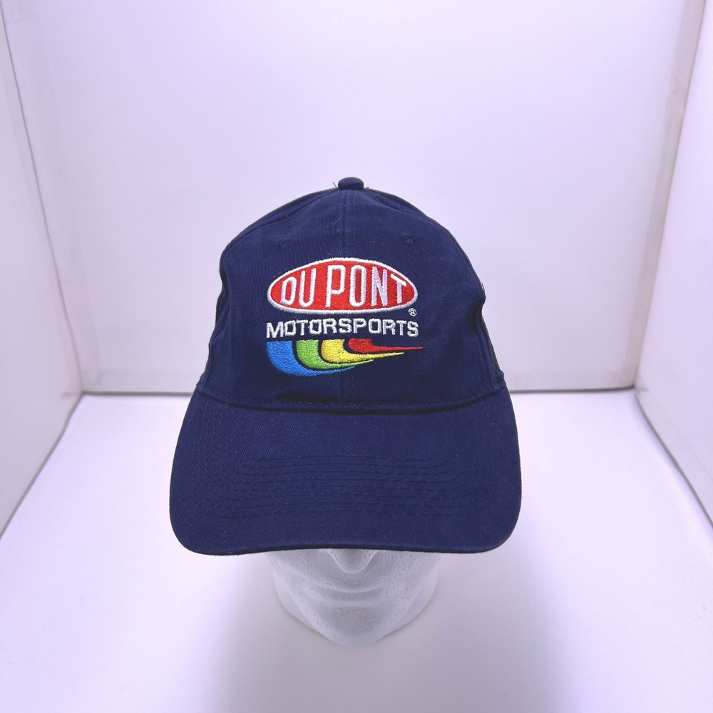Chase Authentics NASCAR Jeff Gordon 24 DuPont Motorsports Navy Blue Hat OSFM